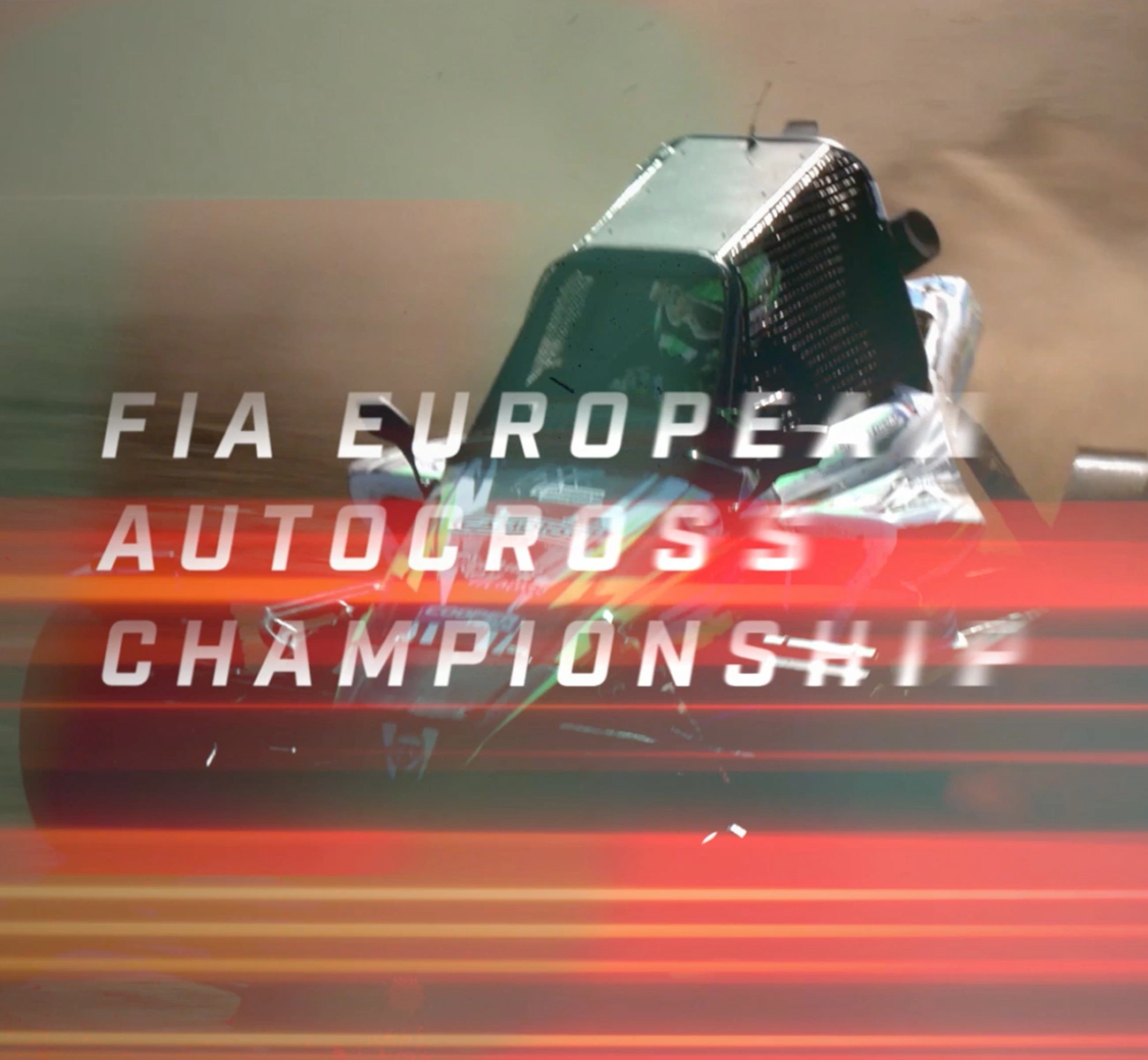 Image couverture projet motion design 2D générique émission Autocross page portfolio
