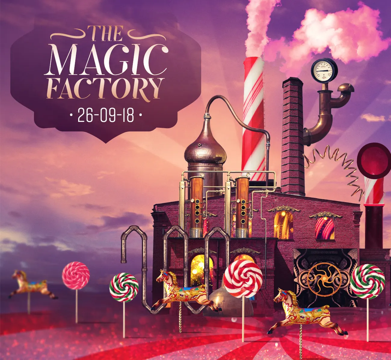 Image couverture projet création identité visuelle The Magic Factory page portfolio