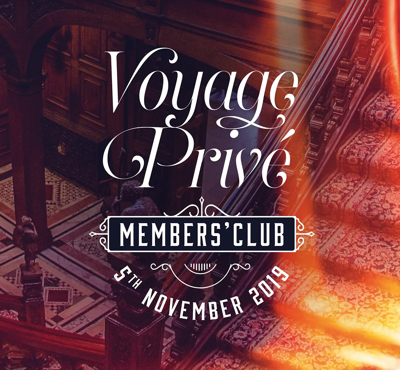 Image couverture projet création identité visuelle Voyage Privé Members' Club page portfolio