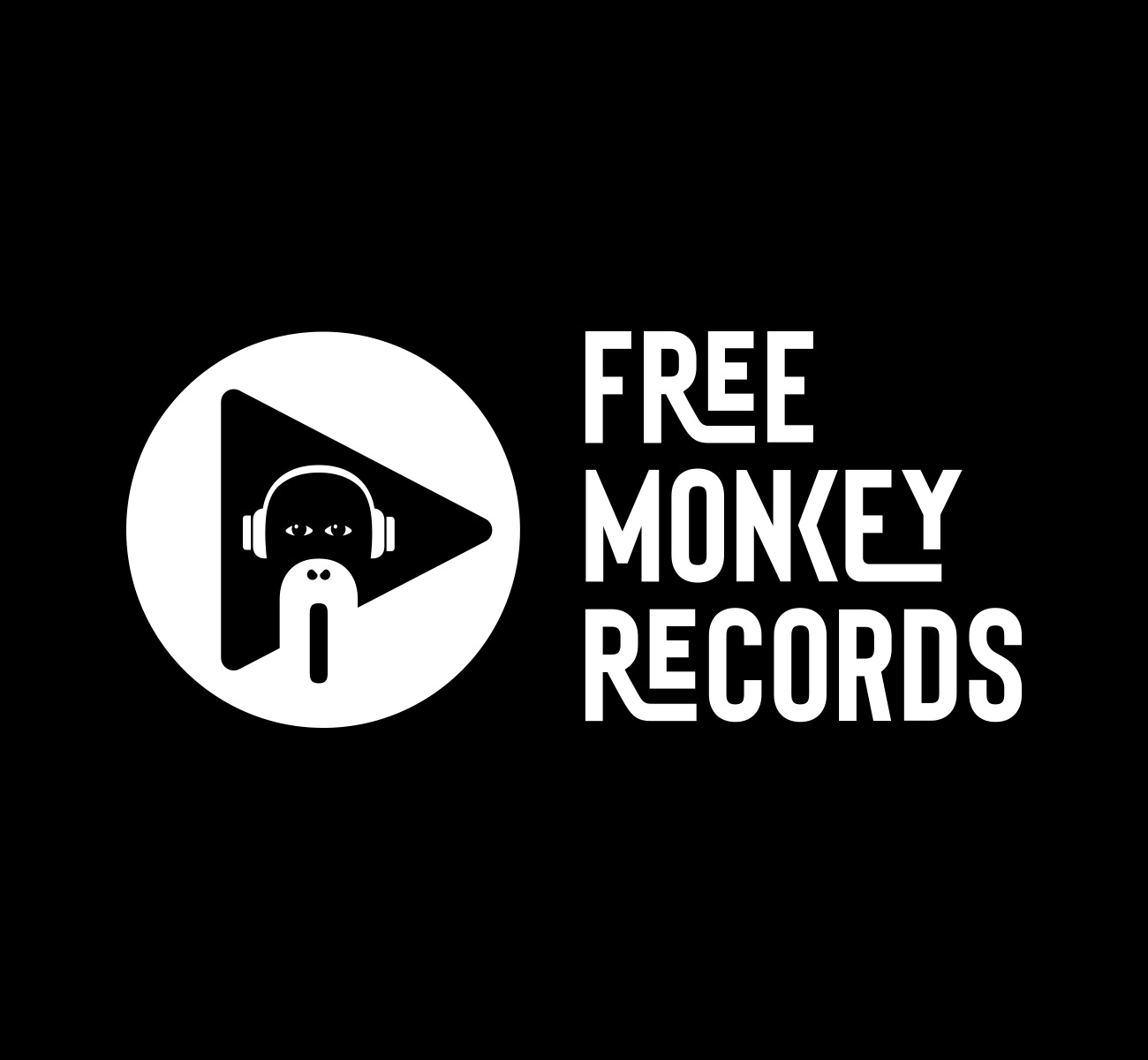 Image couverture portfolio projet refonte logo Free Monkey Records